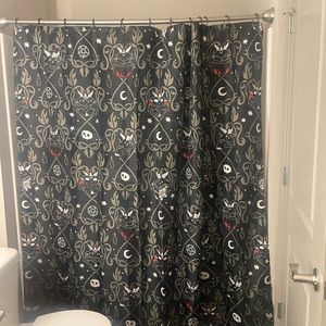 Killstar shower curtain
